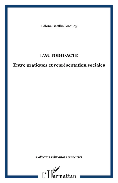 L'autodidacte - Hélène Bezille - Editions L'Harmattan