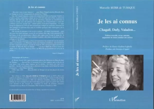 Je les ai connus - Marcelle Berr De Turique - Editions L'Harmattan