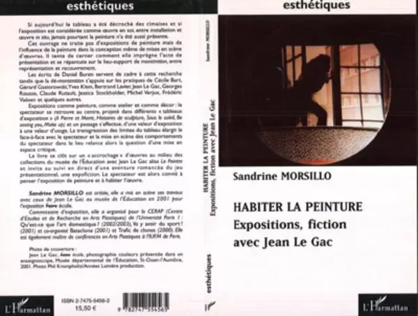 Habiter la peinture - Sandrine Morsillo - Editions L'Harmattan