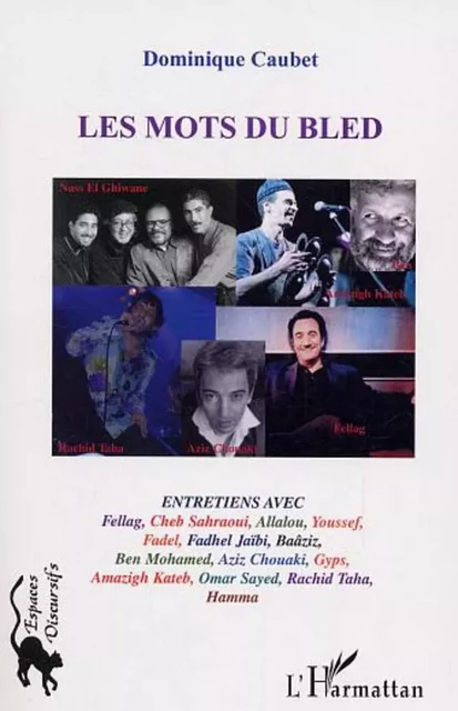 Les mots du bled - Dominique Caubet - Editions L'Harmattan