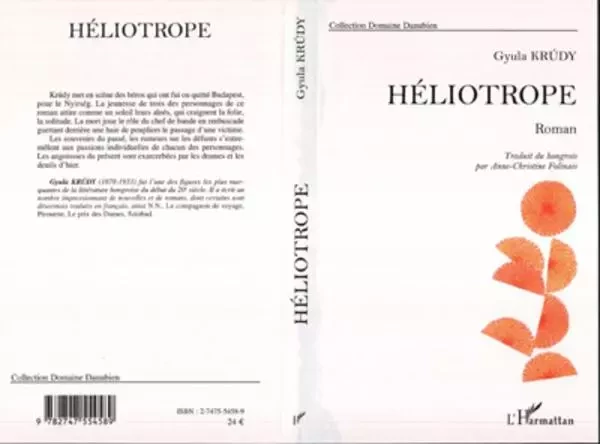 Héliotrope - Guyla Krudy - Editions L'Harmattan