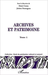 Archives et patrimoines