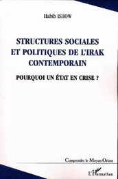 Structures sociales et politiques de l'Irak contemporain