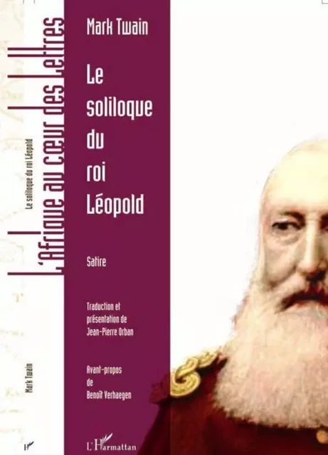 Le soliloque du roi Léopold - Mark Twain - Editions L'Harmattan