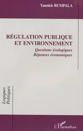 Régulation publique et environnement