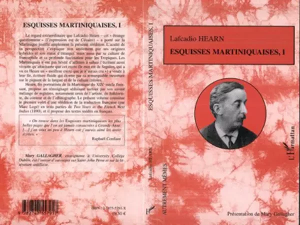 Esquisses martiniquaises - Lafcadio Hearn - Editions L'Harmattan