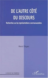 De l'autre coté du discours