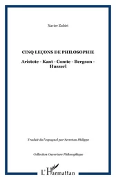 Cinq leçons de philosophie