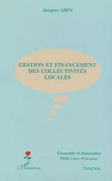 Gestion et financement des collectivités locales