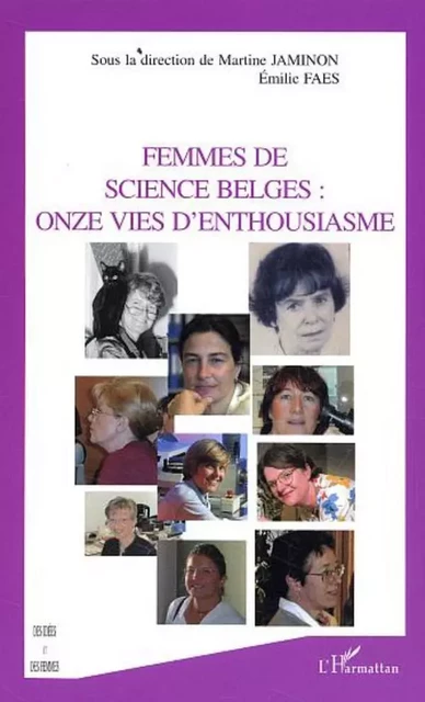 Femmes de science belges - Martine Jaminon, Emilie Faes - Editions L'Harmattan