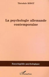 Psychologie allemande contemporaine