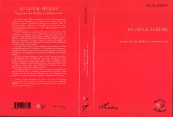 Du café au théâtre - Charles Joyon - Editions L'Harmattan