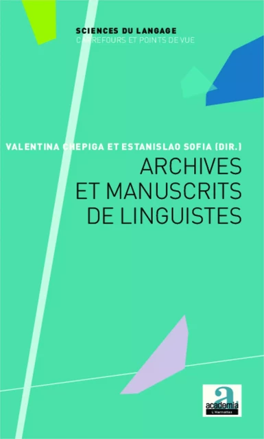 Archives et manuscrits de linguistes - Valentina Chepiga, Estanislao Sofia - Academia