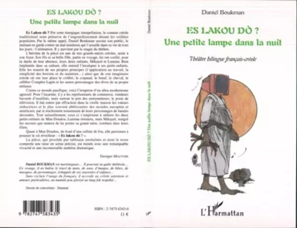 Es lakou do ? - Daniel Boukman - Editions L'Harmattan