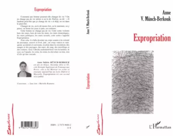 Expropriation - Anne Valérie Münch - Editions L'Harmattan