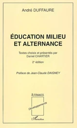 Education milieu et alternance