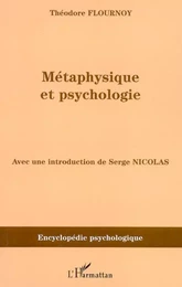 Métaphysique et psychologie