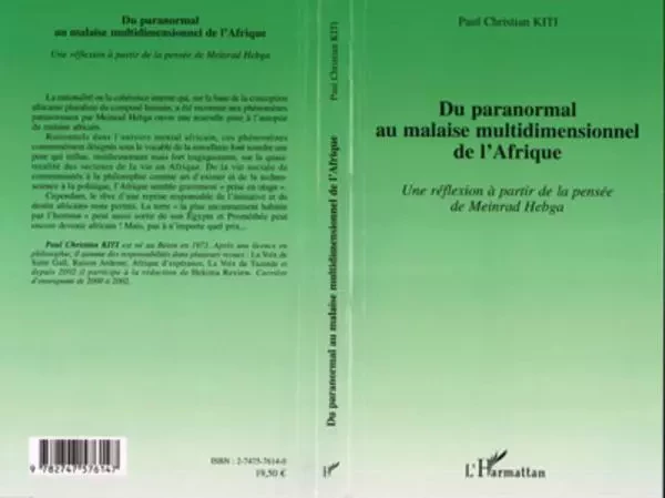 Du paranormal au malaise multidimensionnel de l'Afrique - Paul Christian Kiti - Editions L'Harmattan