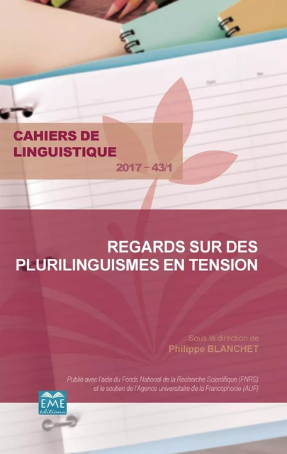 Regards sur des plurilinguismes en tension - Philippe Blanchet - EME Editions