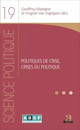 Politiques de crise, crises du politique