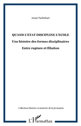 Quand l'Etat discipline l'Ecole