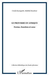 Le proverbe en Afrique