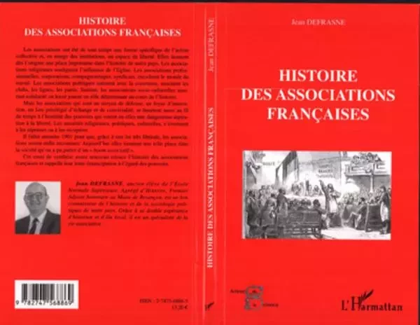 Histoire des associations françaises - Jean Defrasne - Editions L'Harmattan