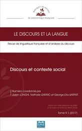 Discours et contexte social