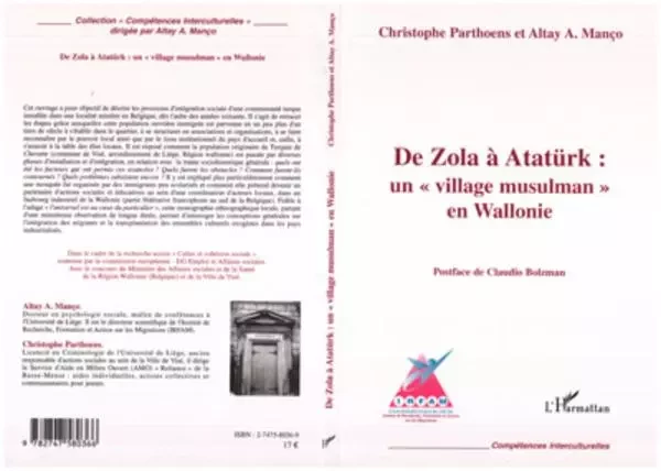 De Zola à Atatürk - Altay Manço, Christophe Parthoens - Editions L'Harmattan