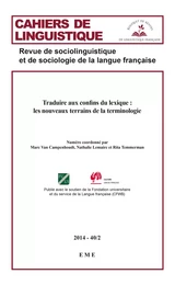 Traduire aux confins du lexique : les nouveaux terrains de la terminologie