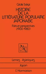 Histoire de la littérature japonaise