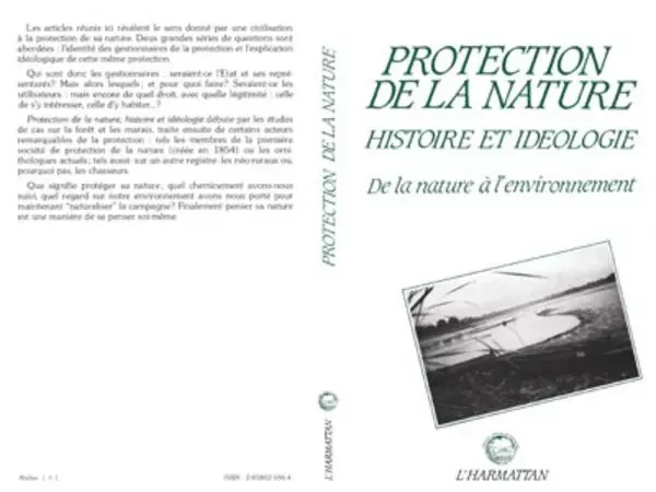 Protection de la nature - Anne Cadoret - Editions L'Harmattan