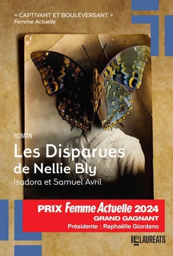 Les Disparues de Nellie Bly - Grand Gagnant Prix Femme Actuelle 2024 - Isadora Avril, Samuel Avril - Editions Prisma