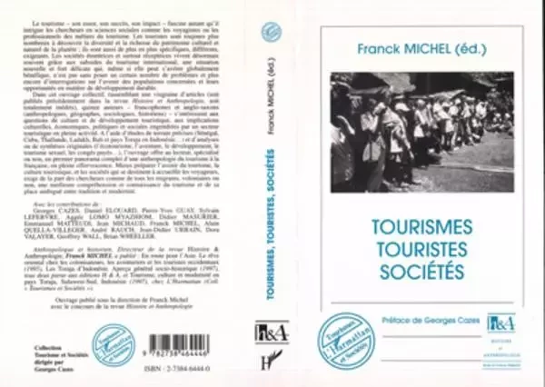 Tourismes, Touristes et Sociétés - Franck Michel - Editions L'Harmattan