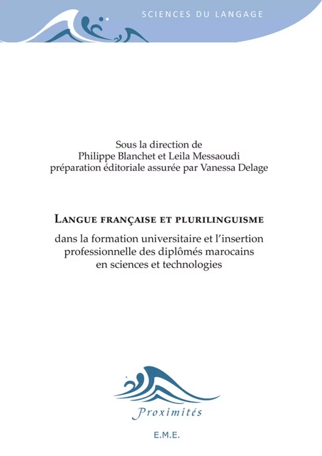 Langue française et plurilinguisme - Philippe Blanchet - EME Editions