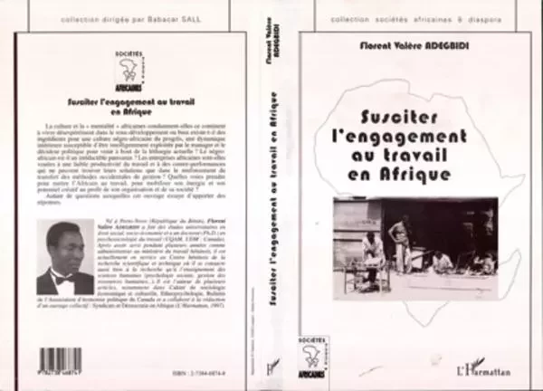 Susciter l'engagement au Travail en Afrique - Florent Valère Adegbidi - Editions L'Harmattan