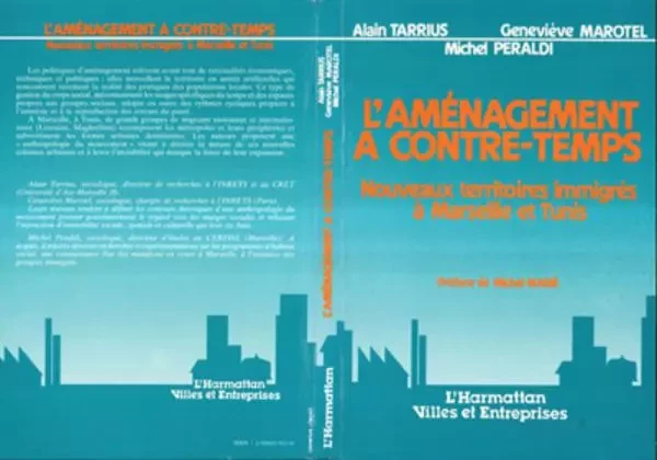 Aménagement à contretemps - Alain Tarrius - Editions L'Harmattan