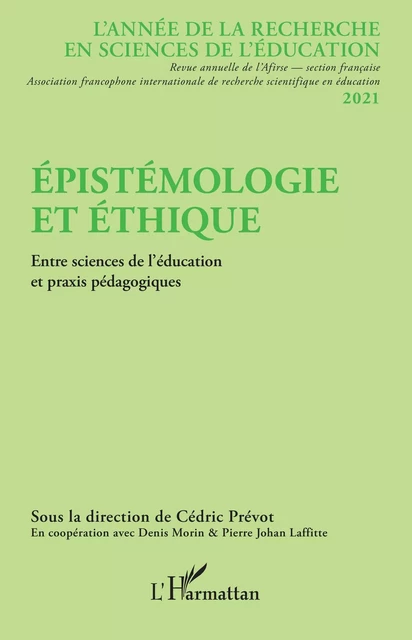 Épistémologie et éthique -  - Editions L'Harmattan