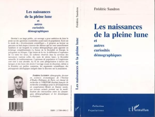 Les naissances de la pleine lune - Frédéric Sandron - Editions L'Harmattan