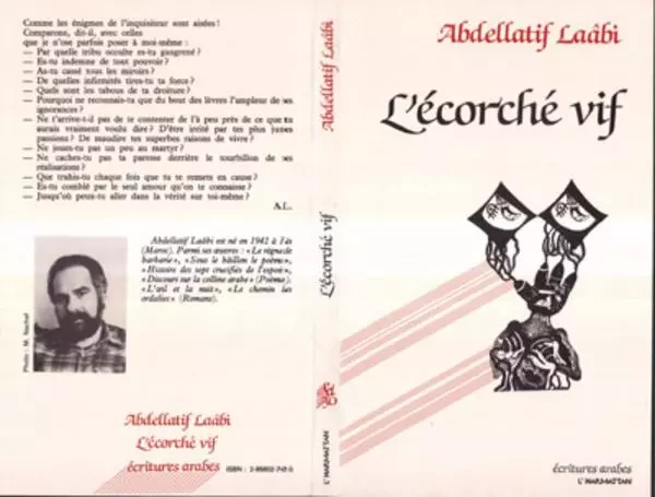 L'écorché vif : prosoèmes - Abdellatif Laâbi - Editions L'Harmattan