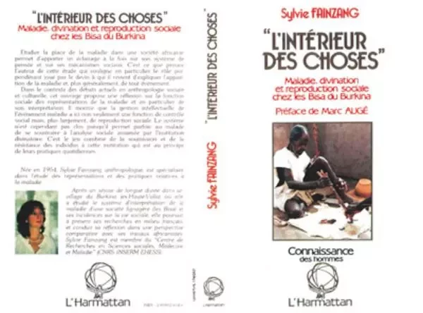 L'intérieur des choses - Sylvie Fainzang - Editions L'Harmattan