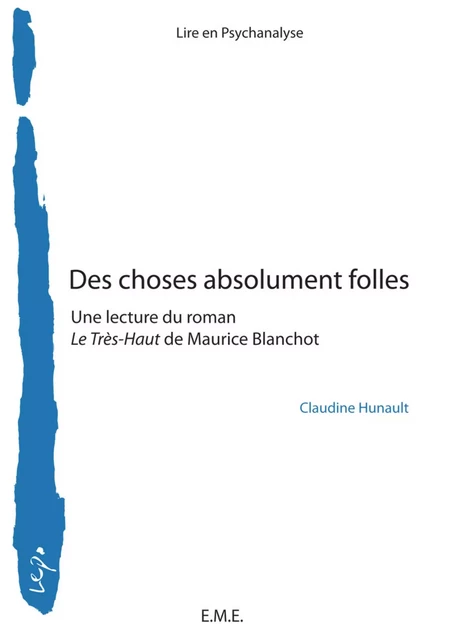 Des choses absolument folles -  - EME Editions