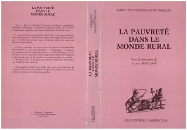 Pauvreté dans le monde rural - Pierre Maclouf - Editions L'Harmattan