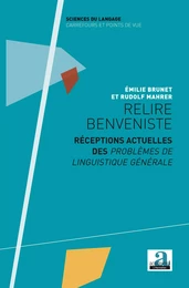 Relire Benveniste