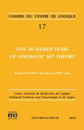 One Hundred Years of Axiomatic Set Theory