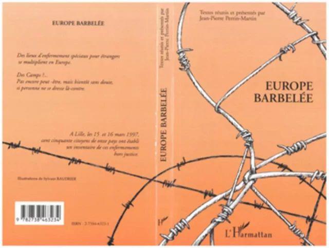 Europe Barbelée - Jean-Pierre Perrin-Martin - Editions L'Harmattan