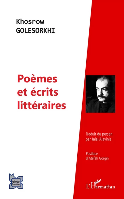 Poèmes et écrits littéraires - Khosrow Golesorkhi, Jalal Alavinia - Editions L'Harmattan