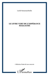 Le livre vert de l'espérance malgache