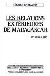 Relations extérieures de Madagascar, de 1960 à 1972