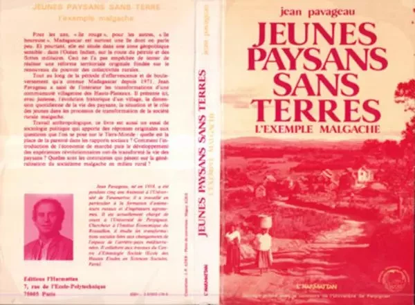 Jeunes paysans sans terre - Jean Pavageau - Editions L'Harmattan